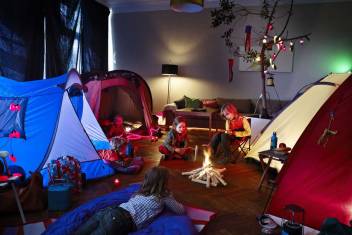 How To Create The Ultimate Indoor Camping Experience With A Tent House