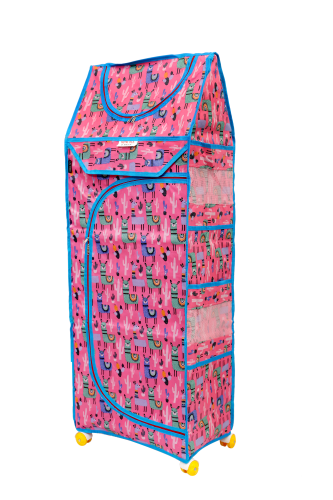 DLX Rexin Almirah 4/5/6 Self